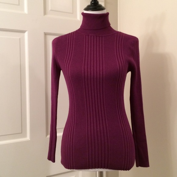 Ribbed Turtleneck - Picture 1 of 4