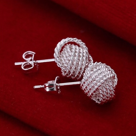 925k Sterling silver earrings - Picture 2 of 4