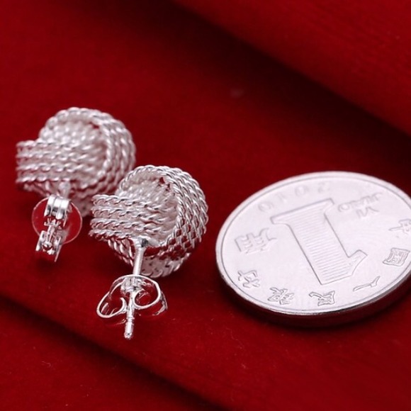 925k Sterling silver earrings - Picture 3 of 4