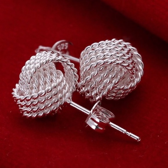 925k Sterling silver earrings - Picture 4 of 4