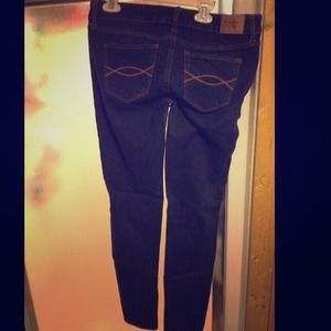 Dark Abercrombie skinny jeans size 28