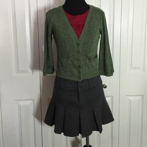 Green sparkle sweater