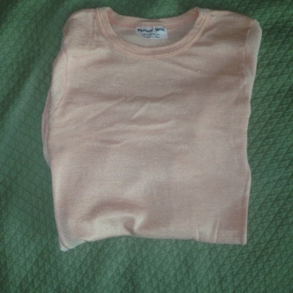 Michael Stars long sleeve shirt OS PINK