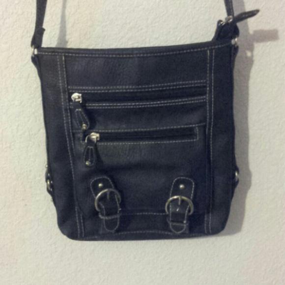 Black side bag