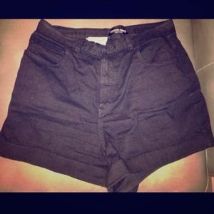 Black American Apparel Shorts NWOT