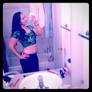 Cannabis Crop Top