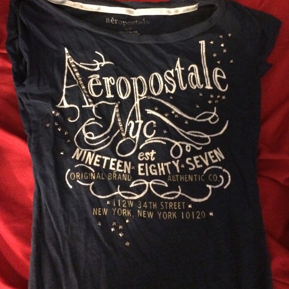 Short sleeve blue shirt