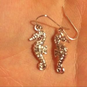 Seahorse earrings