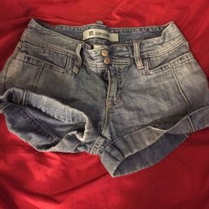 Blue shorts