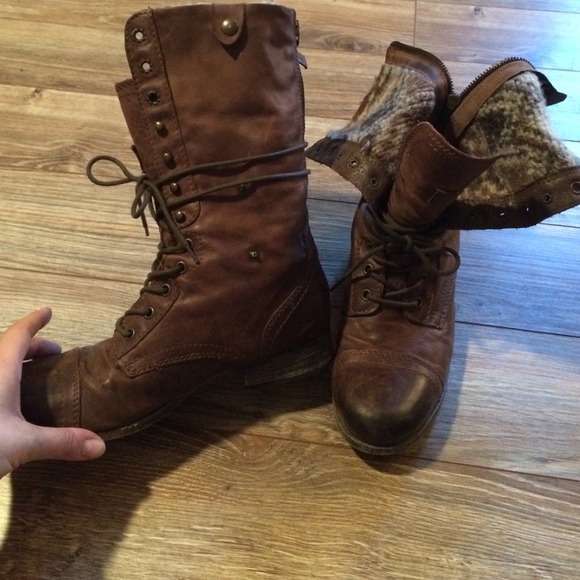Adorable real leather slouch boots - Picture 2 of 4
