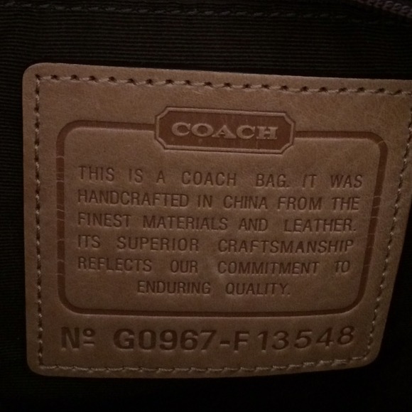 Authentic Coach Tote - Picture 2 of 4