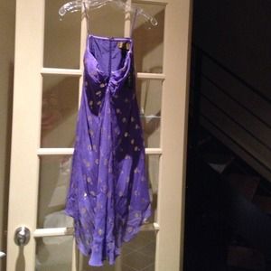 Nicole Miller strapless cocktail dress