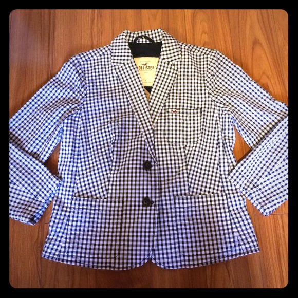 Hollister Plaid Jacket.
