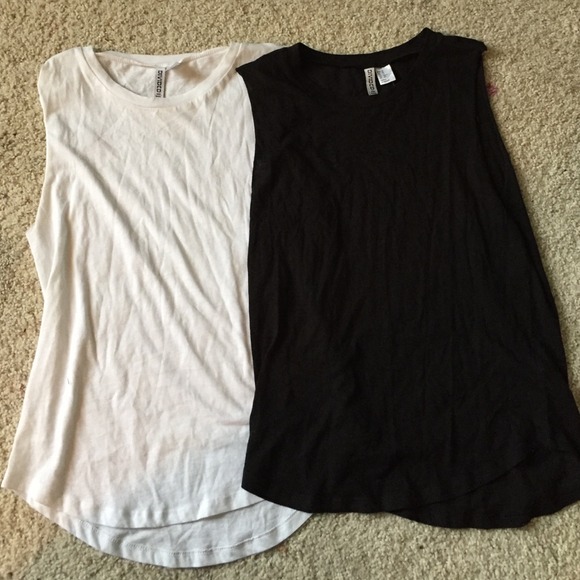 Bundle two H&M muscle tees
