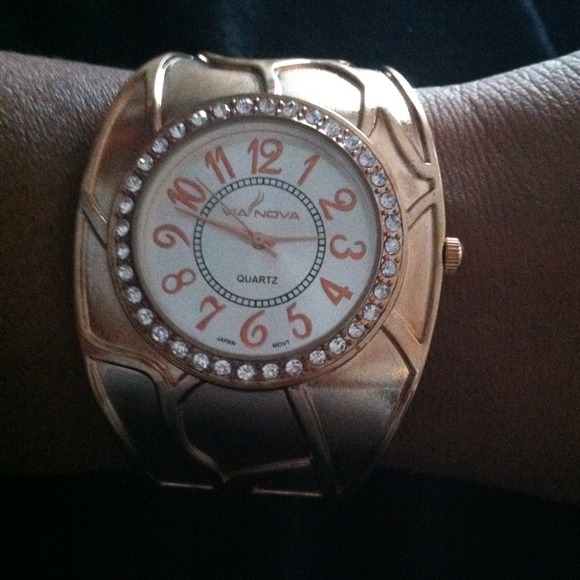 Rose Gold Bracket Watch Quartz
