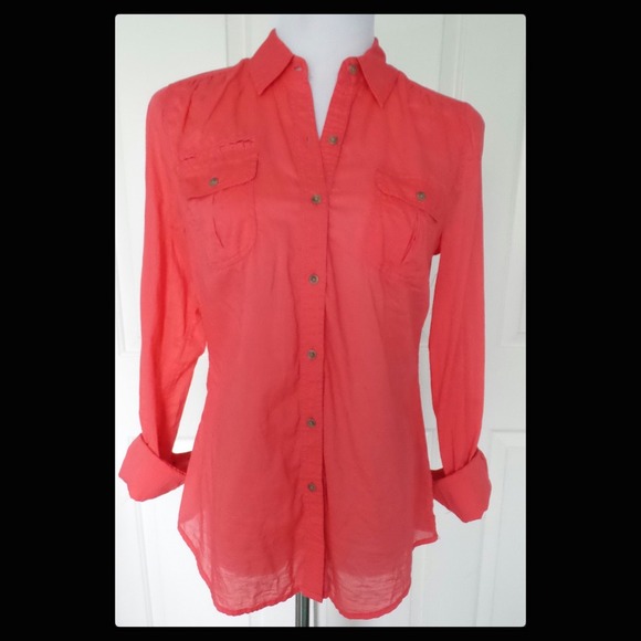 Express Collared Button Down Shirt