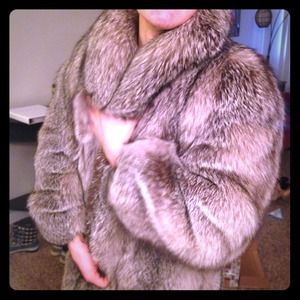 For 1hermitcrab !!! Fox Fur coat