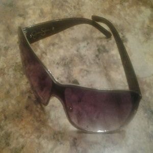 Jessica Simpson sunglasses ( black and silver)