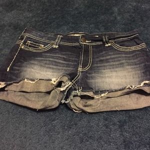 BKE denim shorts