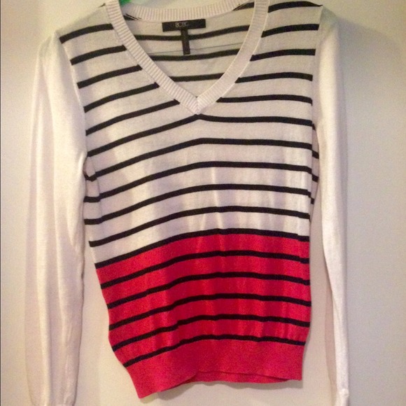 BCBG Paris striped sweater