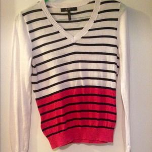 BCBG Paris striped sweater