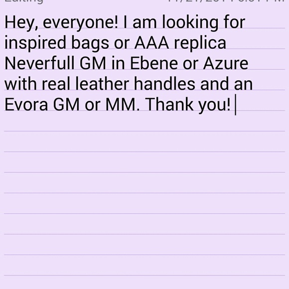 Neverfull or Evora