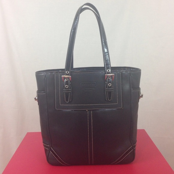 Black Coach Tote