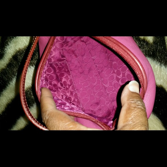 Genuine leather Coach baguette - Picture 4 of 4