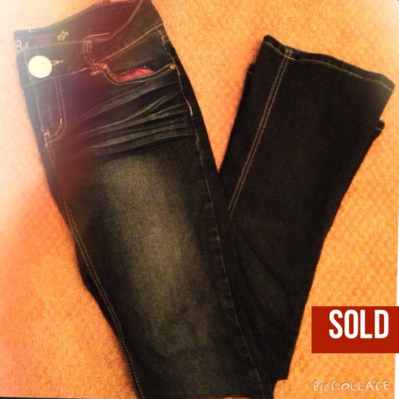 SOLD Size 5 thrill brand jeans boot cut
