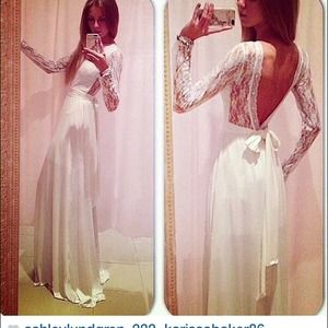 Chic Lace maxi dress