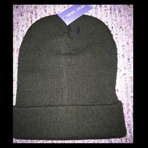 Beanie, olive colored BRAND NEW
