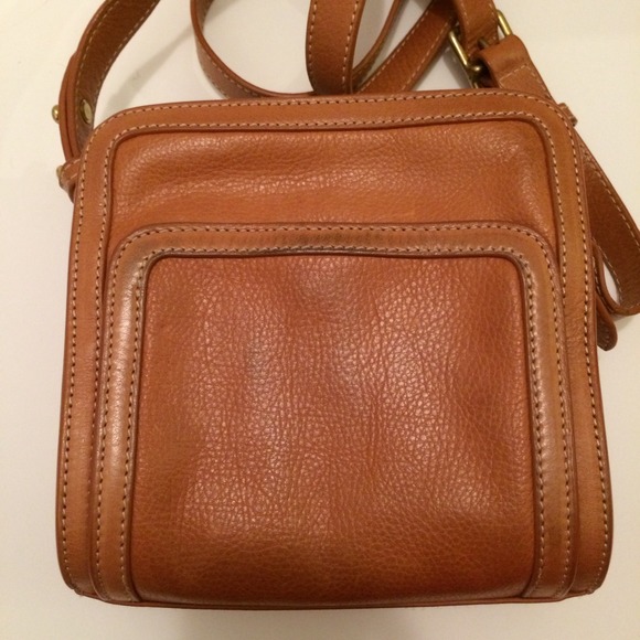 Steven Alan tan leather crossbody bag - Picture 3 of 4
