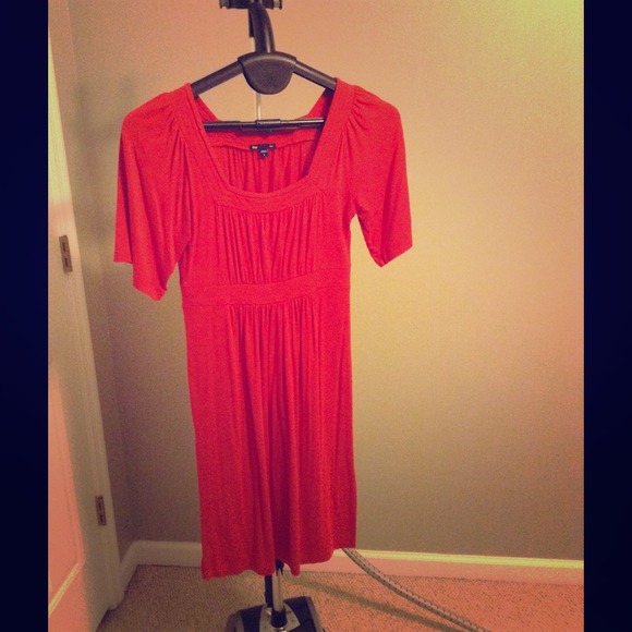 Gap Red Knit Dress