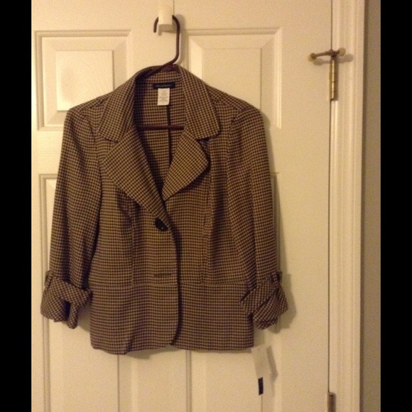 Houndstooth Blazer