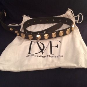 Authentic DVF belt