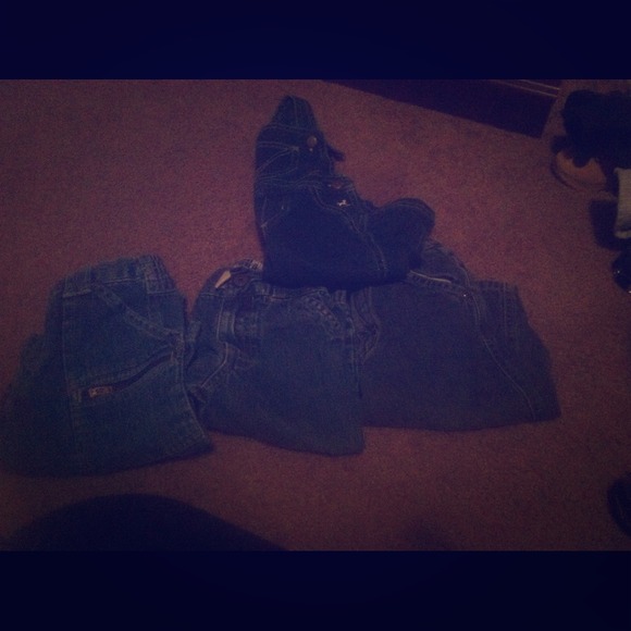 Babyboy jeans and bibs