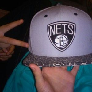Mitchell and ness brooklyn nets snapback