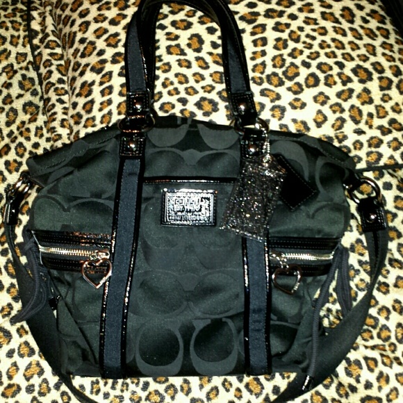 👜Coach Poppy Signature tote👜