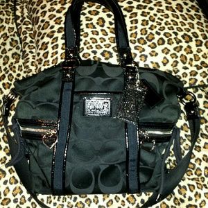 👜Coach Poppy Signature tote👜