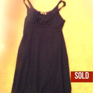 Navy blue bra top dress by Victoria's Secret sz S