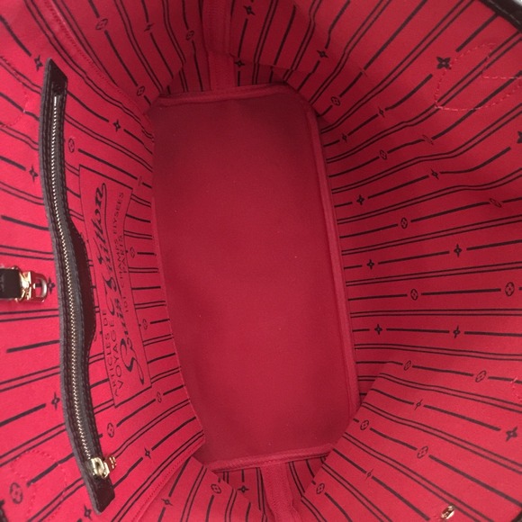 Not for sale.. Authentic Louis Vuitton neverfull - Picture 2 of 4