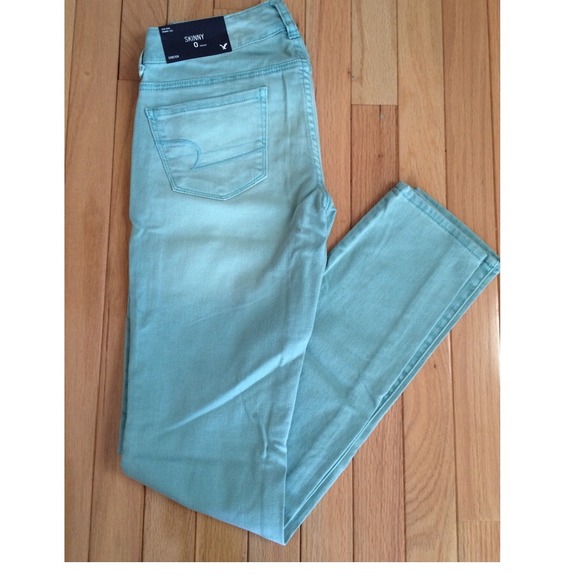 NWT Pastel Blue Skinny Jeans