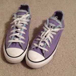 Light purple converse
