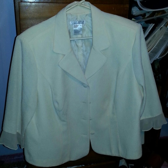 White blazer