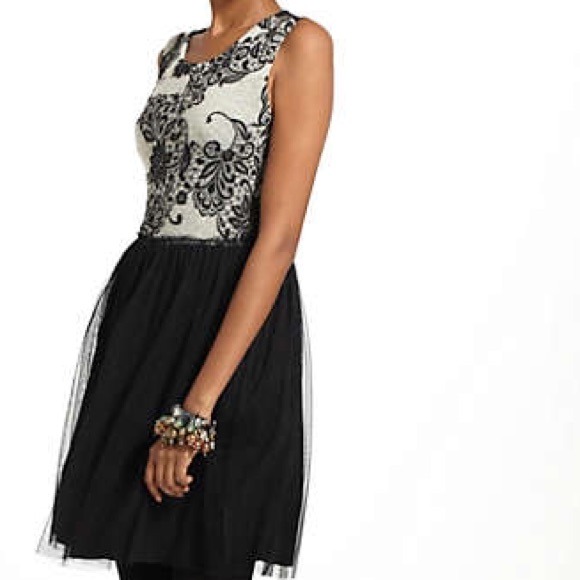 Weston Wear Flocked Sable Dress