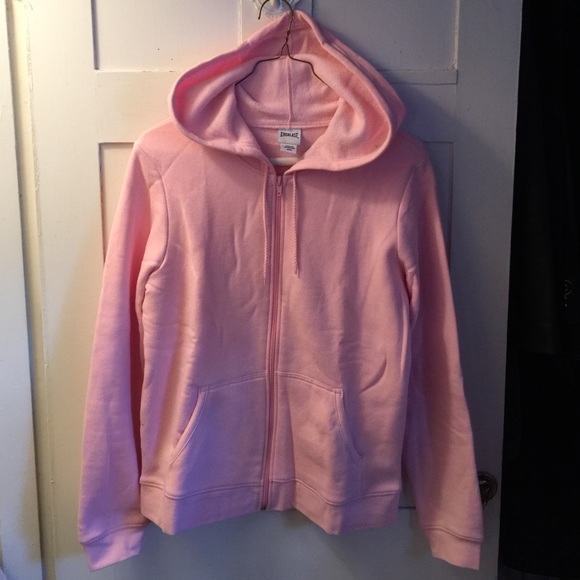 Pink Hoodie says Size Med, NWOT