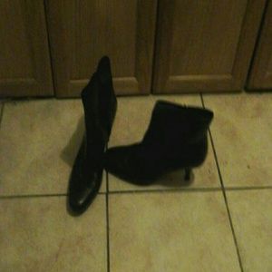 Black ankle boot