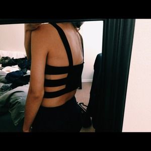 Caged Crop Top