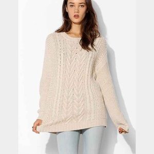 NWOT UO Cable Knit Sweater