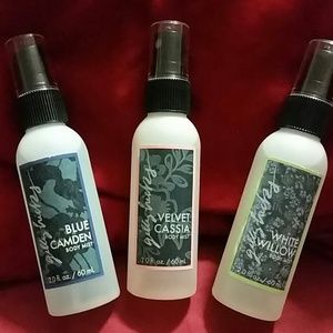 3 pack combo Gilly Hicks body mist